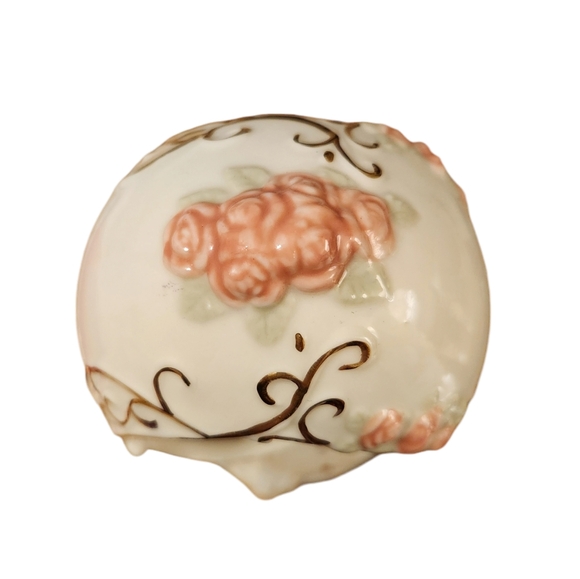 Vtg Schmid Porcelain Egg Music Box - Picture 4 of 9